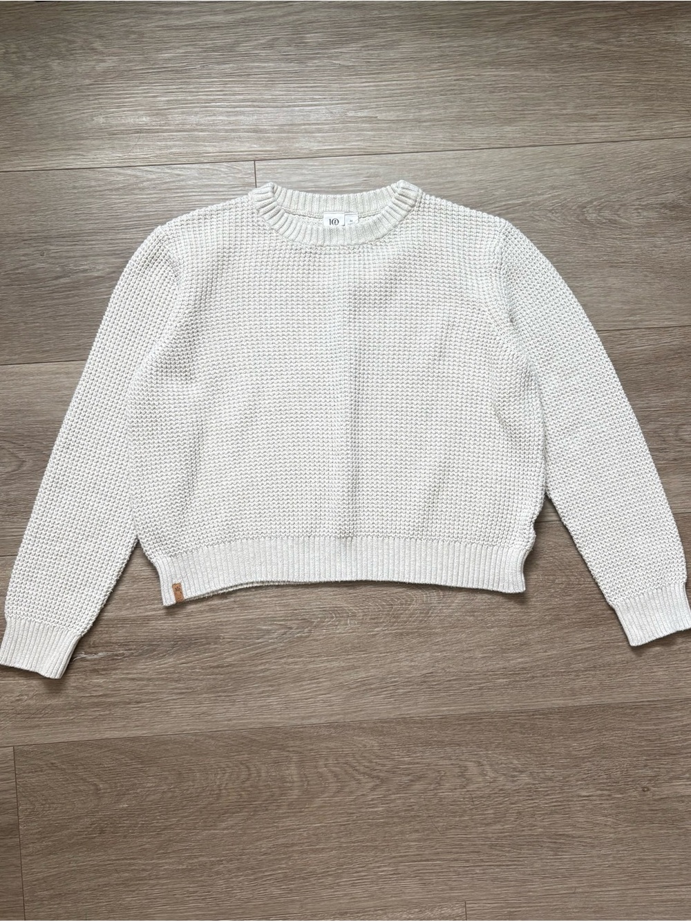 Tentree Cream Crewneck Sweater - Women's